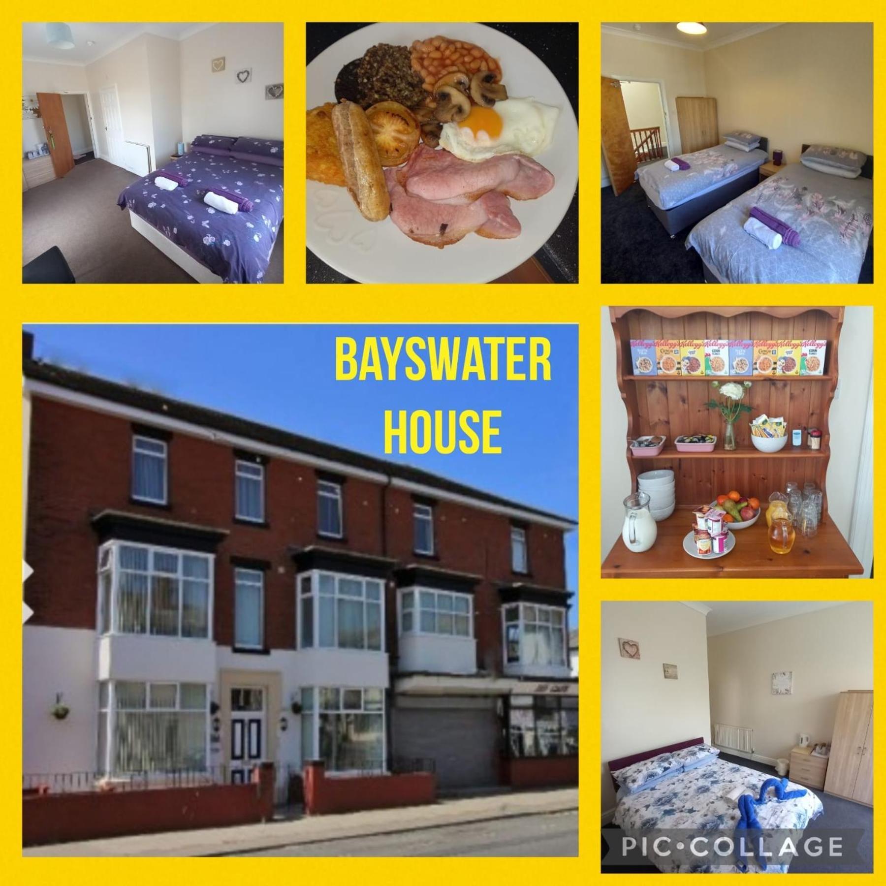 Bayswater House Bed and Breakfast Blackpool Buitenkant foto